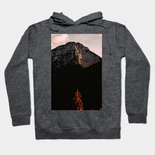 Red Sunset on Rocky Mountain Hoodie